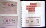 1860-1990, Amazing postal history lot in six small