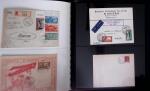 1860-1990, Amazing postal history lot in six small