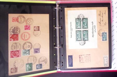 1900-90, Grand ensemble de lettres en six classeurs