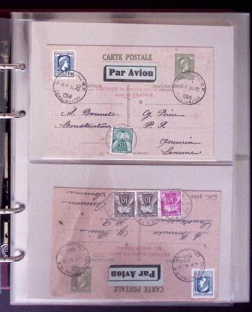 1900-90, Grand ensemble de lettres en six classeurs