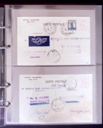 1900-90, Grand ensemble de lettres en six classeurs