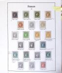 1849-2005 Belle collection de France en albums, fin