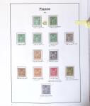 1849-2005 Belle collection de France en albums, fin