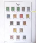1849-2005 Belle collection de France en albums, fin