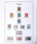 1849-2005 Belle collection de France en albums, fin