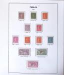 1849-2005 Belle collection de France en albums, fin