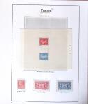 1849-2005 Belle collection de France en albums, fin