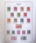 1849-2005 Belle collection de France en albums, fin