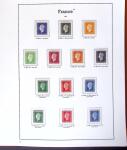 1849-2005 Belle collection de France en albums, fin