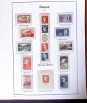 1849-2005 Belle collection de France en albums, fin