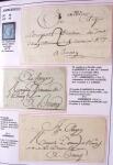 1589-1947 Très belle collection en 2 gros classeurs,
