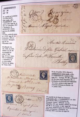 1589-1947 Très belle collection en 2 gros classeurs,