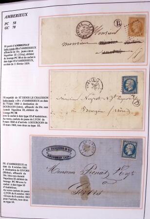 1589-1947 Très belle collection en 2 gros classeurs,