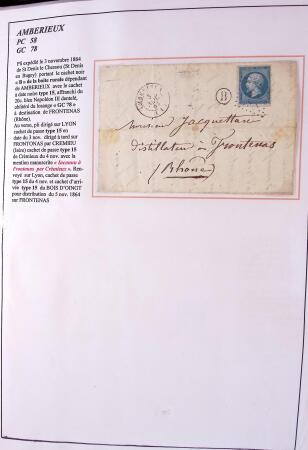 1589-1947 Très belle collection en 2 gros classeurs,