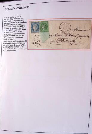 1589-1947 Très belle collection en 2 gros classeurs,