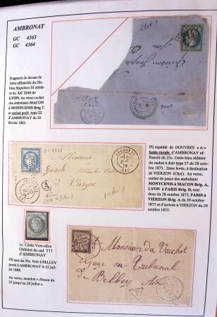 1589-1947 Très belle collection en 2 gros classeurs,