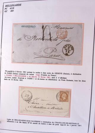 1589-1947 Très belle collection en 2 gros classeurs,