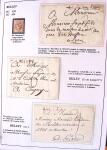 1589-1947 Très belle collection en 2 gros classeurs,