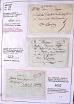 1589-1947 Très belle collection en 2 gros classeurs,