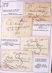 1589-1947 Très belle collection en 2 gros classeurs,