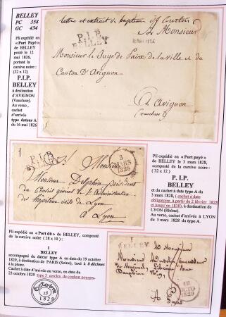 1589-1947 Très belle collection en 2 gros classeurs,