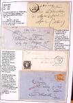 1589-1947 Très belle collection en 2 gros classeurs,