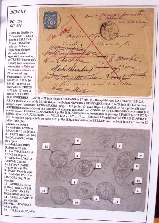 1589-1947 Très belle collection en 2 gros classeurs,