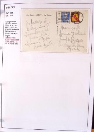 1589-1947 Très belle collection en 2 gros classeurs,