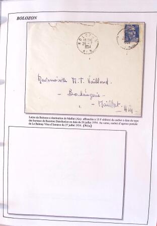 1589-1947 Très belle collection en 2 gros classeurs,