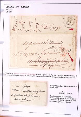 1589-1947 Très belle collection en 2 gros classeurs,