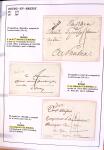 1589-1947 Très belle collection en 2 gros classeurs,
