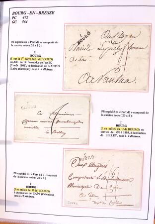 1589-1947 Très belle collection en 2 gros classeurs,