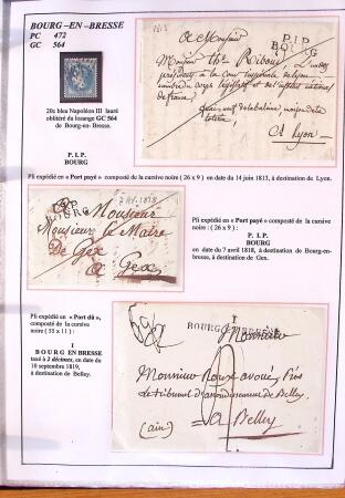 1589-1947 Très belle collection en 2 gros classeurs,
