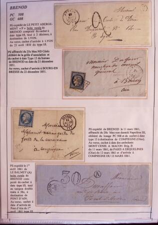 1589-1947 Très belle collection en 2 gros classeurs,