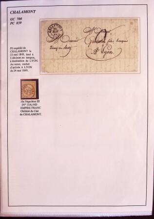 1589-1947 Très belle collection en 2 gros classeurs,