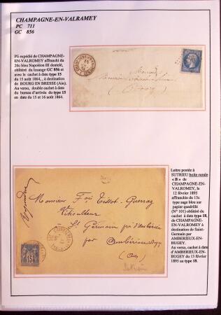 1589-1947 Très belle collection en 2 gros classeurs,