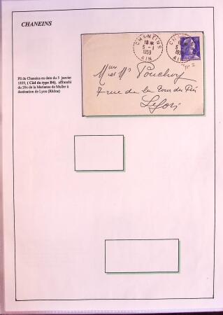 1589-1947 Très belle collection en 2 gros classeurs,