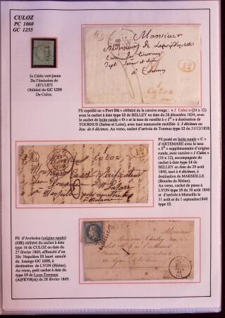 1589-1947 Très belle collection en 2 gros classeurs,