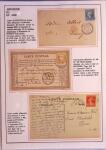 1589-1947 Très belle collection en 2 gros classeurs,