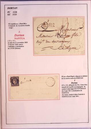 1589-1947 Très belle collection en 2 gros classeurs,