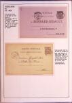 1589-1947 Très belle collection en 2 gros classeurs,