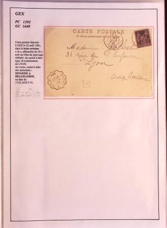 1589-1947 Très belle collection en 2 gros classeurs,
