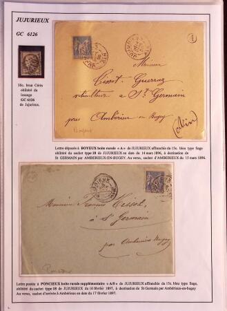 1589-1947 Très belle collection en 2 gros classeurs,