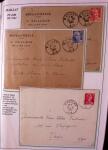 1589-1947 Très belle collection en 2 gros classeurs,