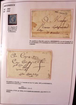 1589-1947 Très belle collection en 2 gros classeurs,