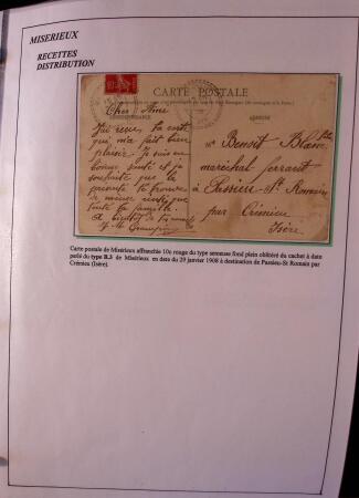 1589-1947 Très belle collection en 2 gros classeurs,