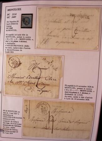 1589-1947 Très belle collection en 2 gros classeurs,