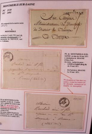 1589-1947 Très belle collection en 2 gros classeurs,