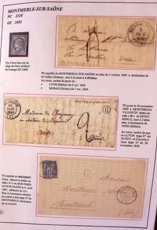 1589-1947 Très belle collection en 2 gros classeurs,
