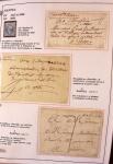 1589-1947 Très belle collection en 2 gros classeurs,